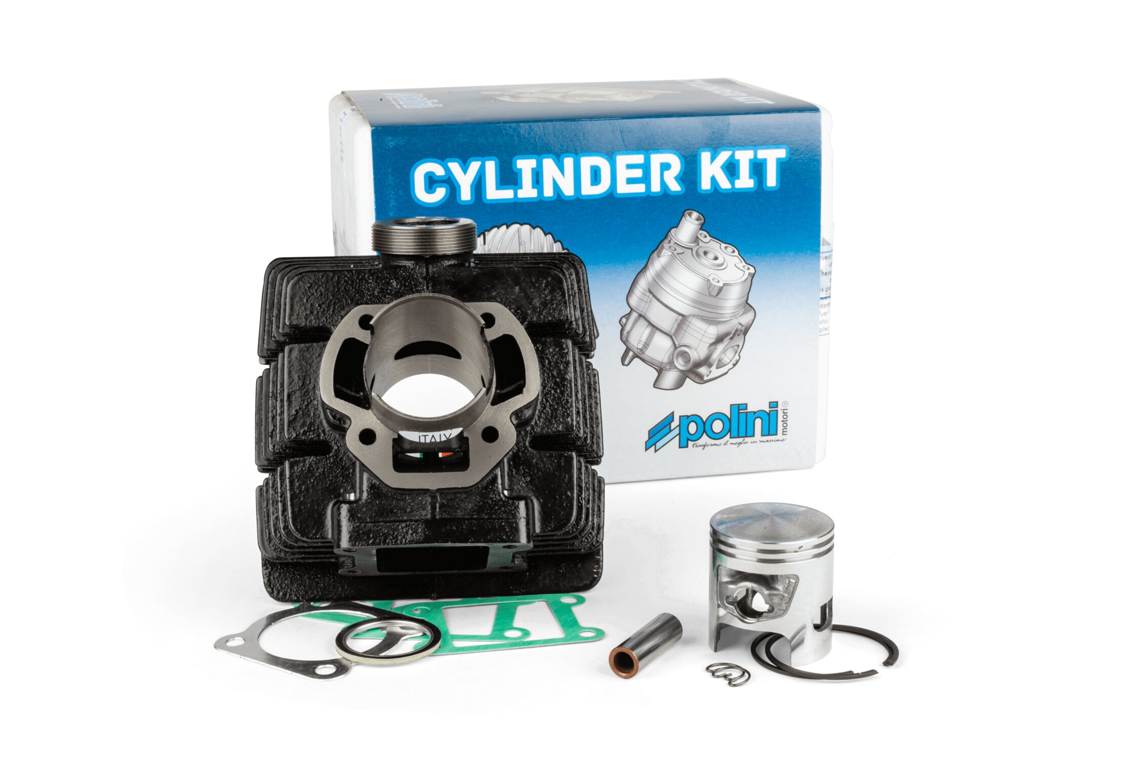 Image of Zylinder Kit Polini 63ccm Grauguss Yamaha DT50 bis 1992