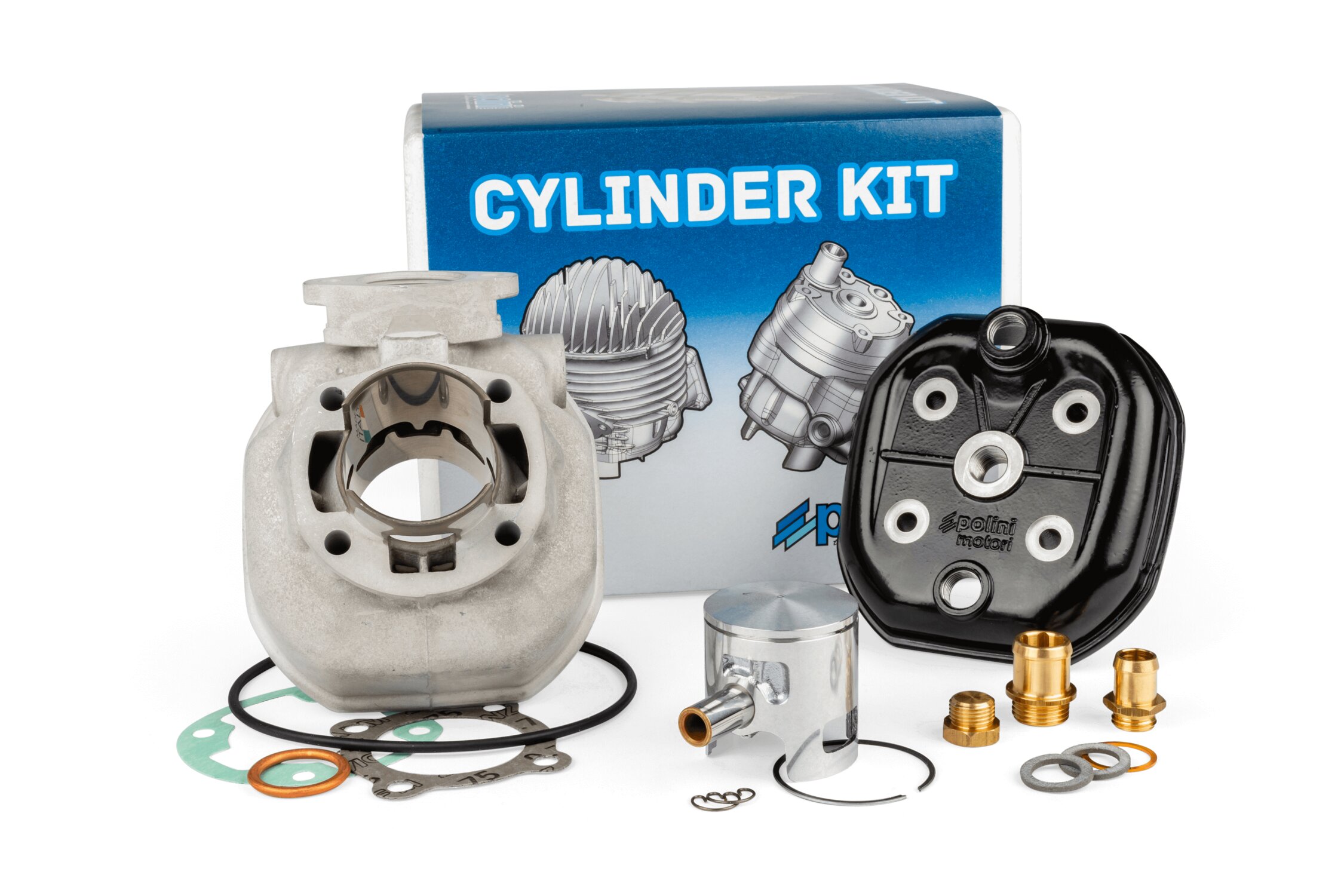 Image of Zylinder Kit Polini W 65ccm Alu Peugeot 103 LC
