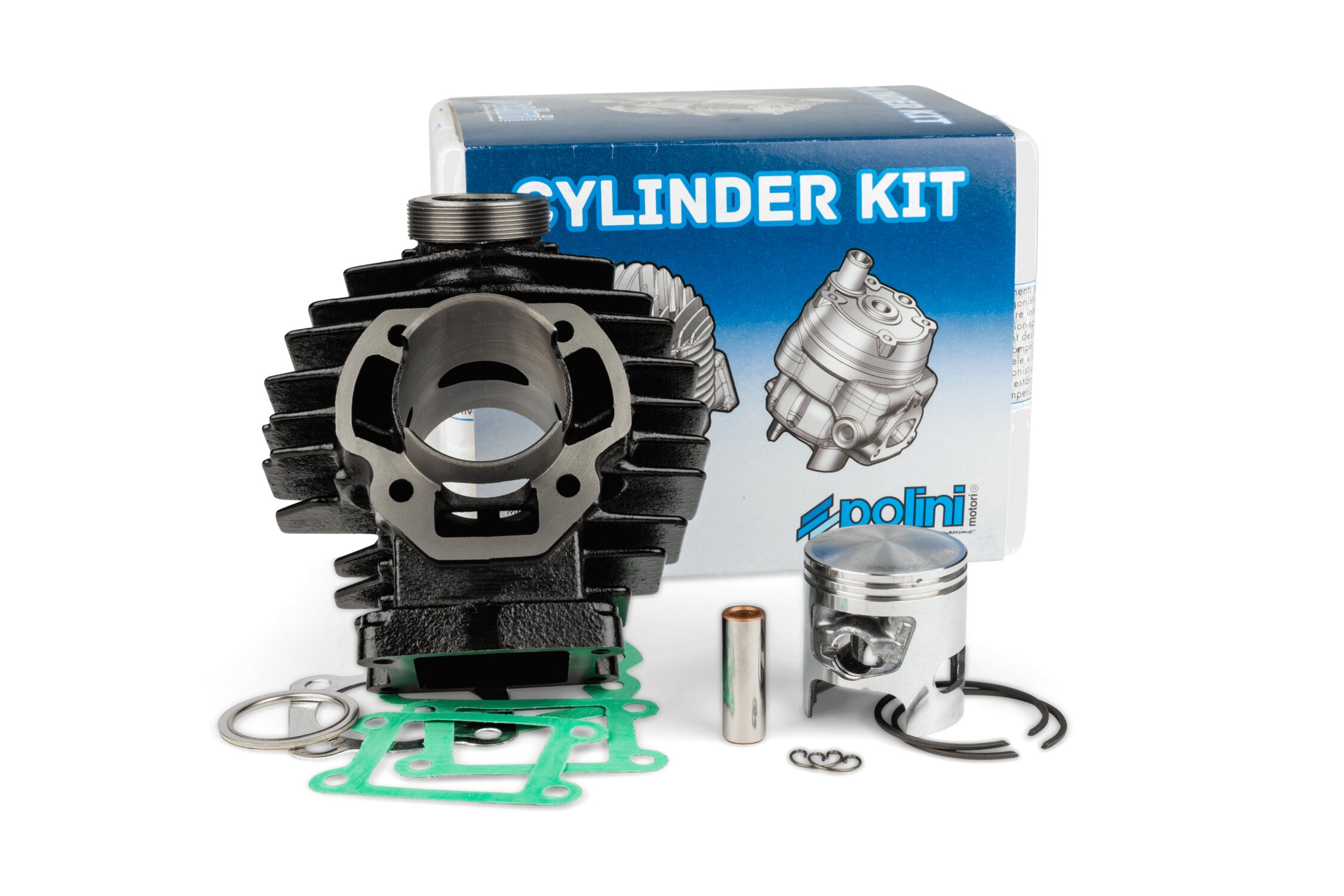 Image of Zylinder Kit Polini Sport 65ccm Grauguss Yamaha Chappy