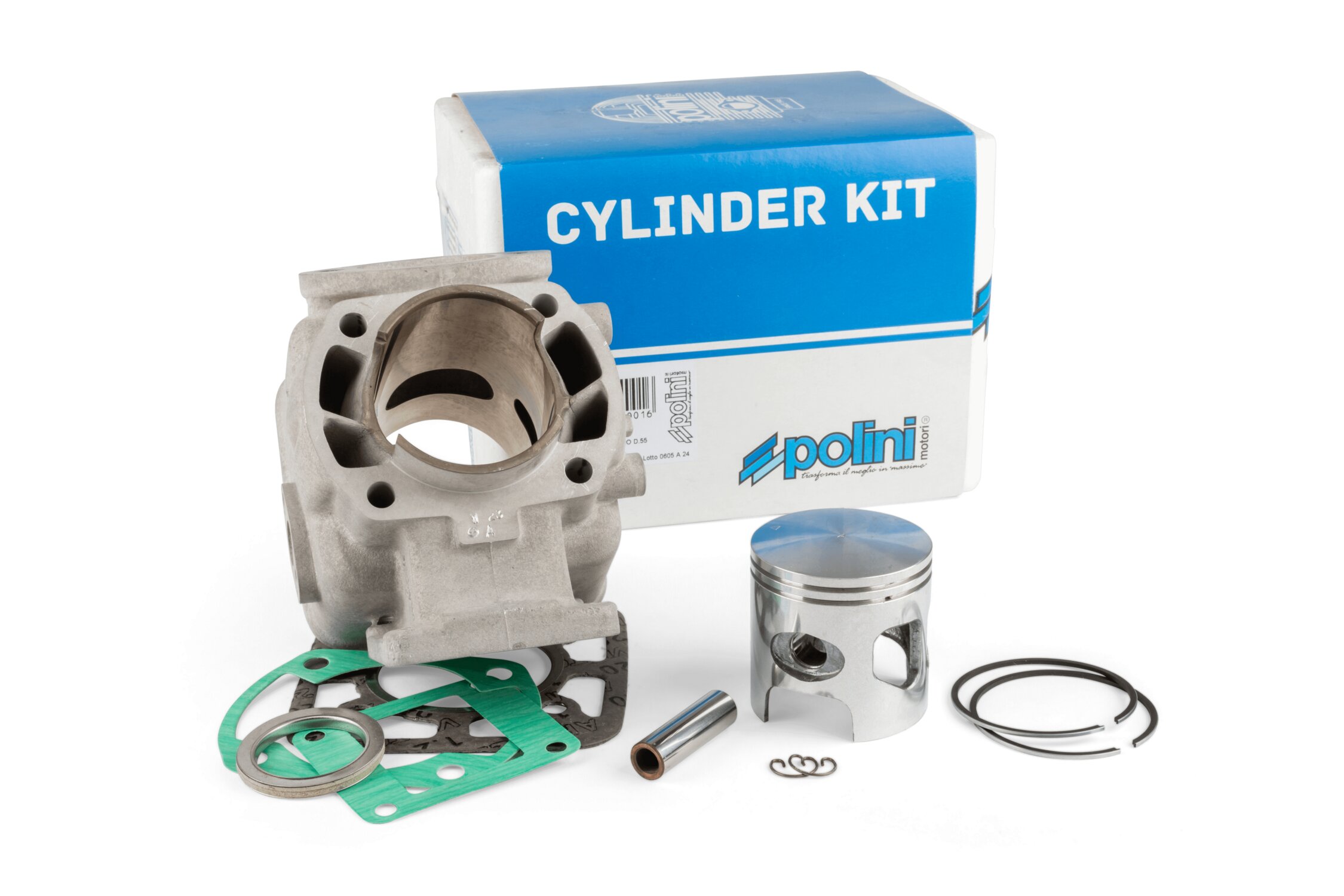 Image of Zylinder Kit 100ccm Polini Aluminium D.55mm Yamaha DT80 LC