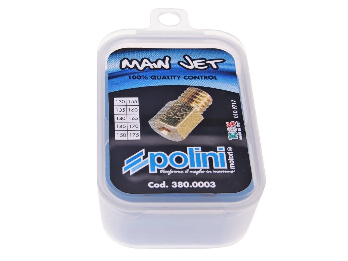 Image of Hauptdüsenset Polini 130 - 175 für Mikuni TM / TMX / VM