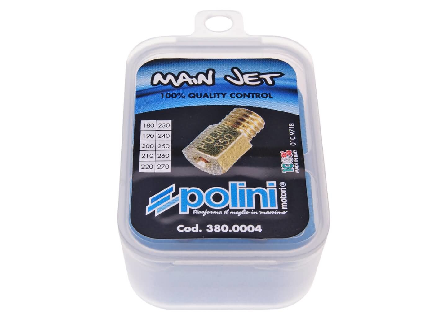 Image of Hauptdüsenset Polini 180 - 270 für Mikuni TM / TMX / VM