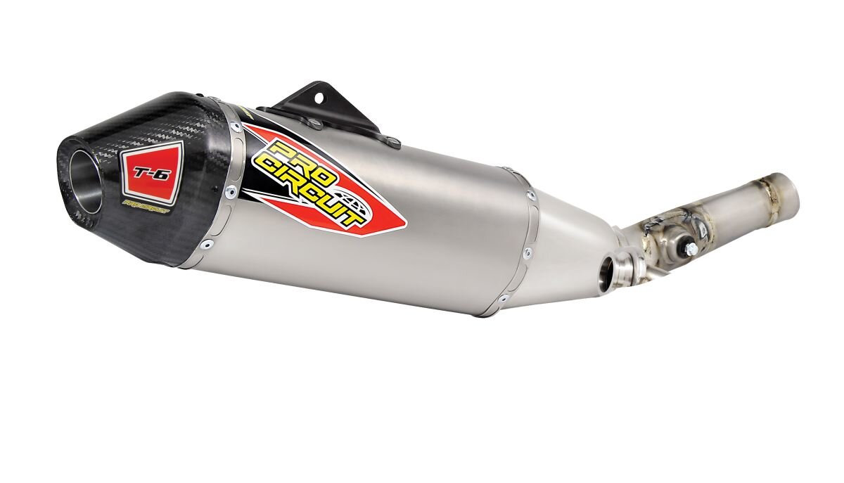 Image of Komplettanlage Pro Circuit T6 Edelstahl / Karbon KXF 250 2009-2016