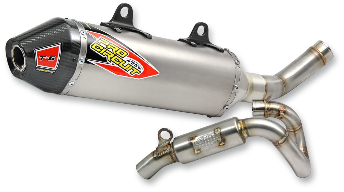 Image of Komplettanlage Pro Circuit T-6 Edelstahl / Karbon SX-F / FC 250 2016-2018