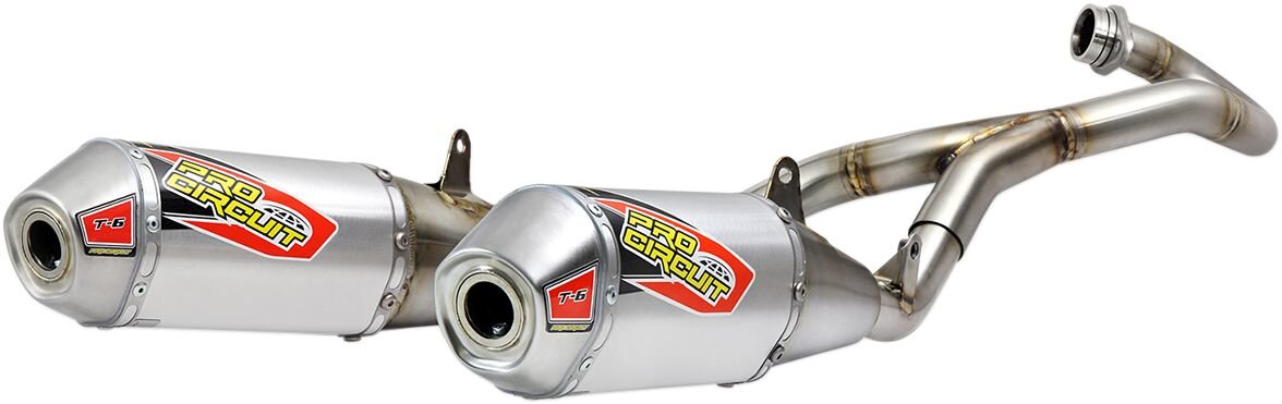 Image of Komplettanlage Pro Circuit T-6 Edelstahl / Alu CRF 450 2017-2018