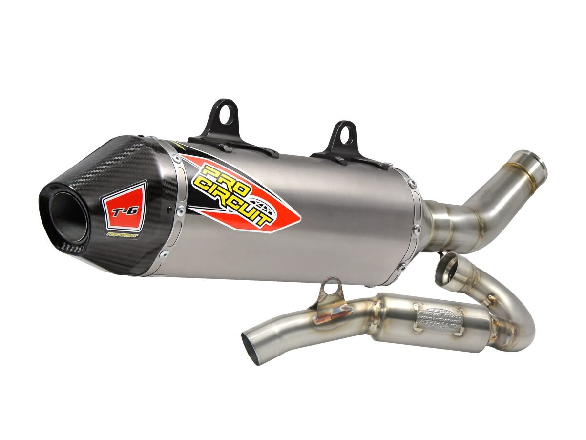 Image of Komplettanlage Pro Circuit T-6 Edelstahl / Karbon SX-F / FC 450 2016-2018