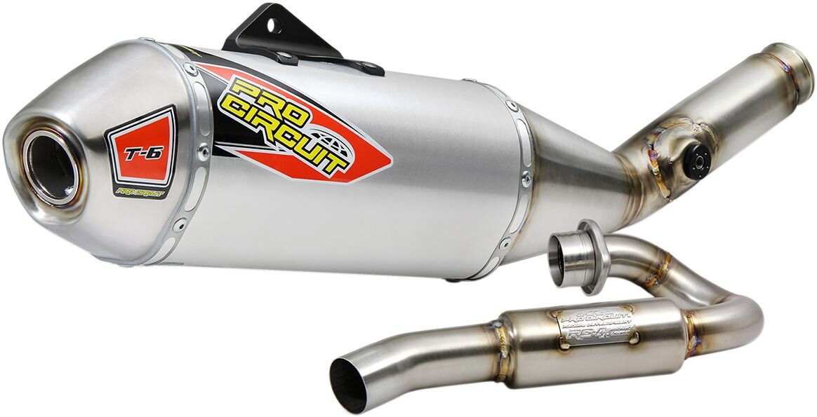 Image of Komplettanlage Pro Circuit T-6 Edelstahl / Alu KXF 450 ab 2019