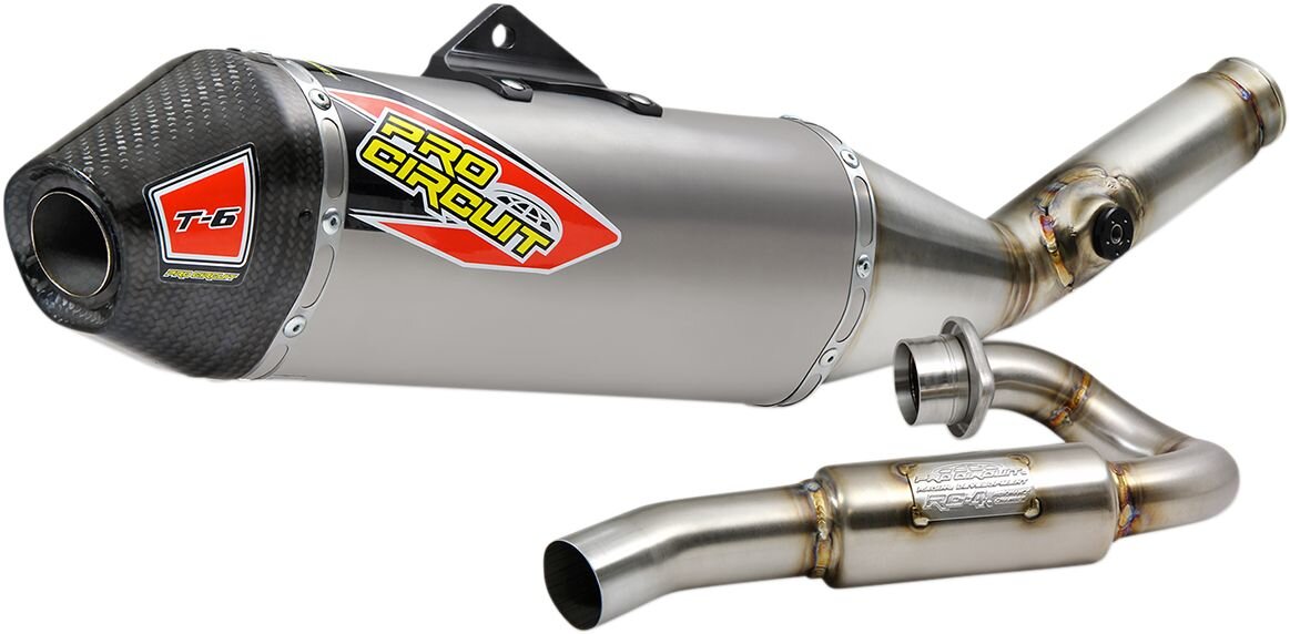 Image of Komplettanlage Pro Circuit T-6 Edelstahl / Karbon KXF 450 ab 2019