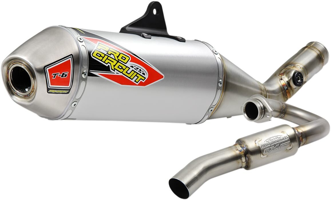 Image of Komplettanlage Pro Circuit T-6 Edelstahl / Alu RM-Z 250 ab 2019