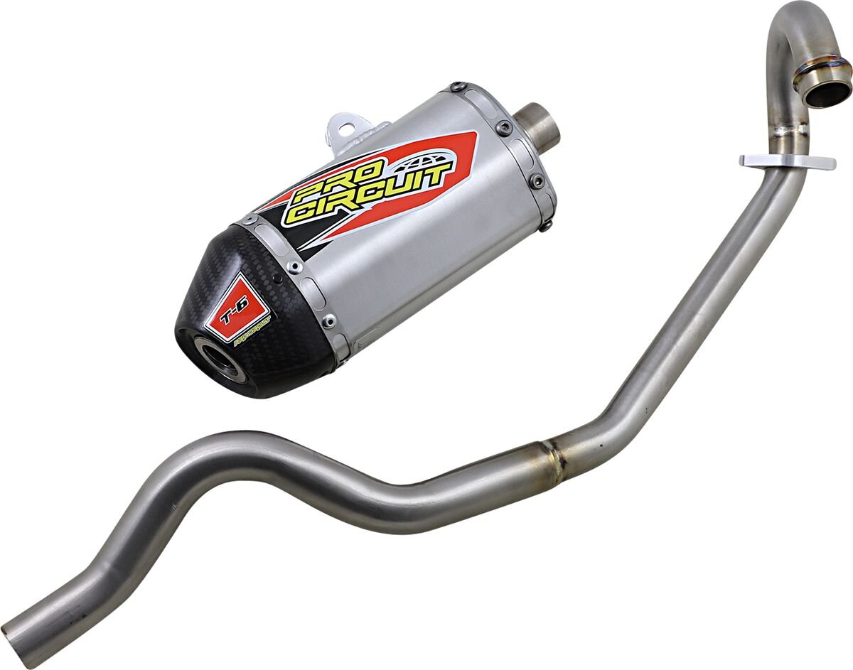 Image of Komplettanlage Pro Circuit T-6 Edelstahl / Karbon KLX 110 2002-2009
