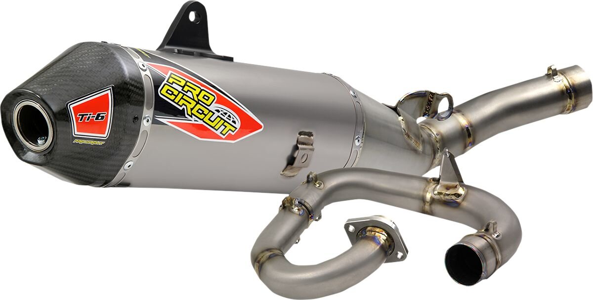 Image of Komplettanlage Pro Circuit T-6 Edelstahl / Karbon YZF 450 ab 2020