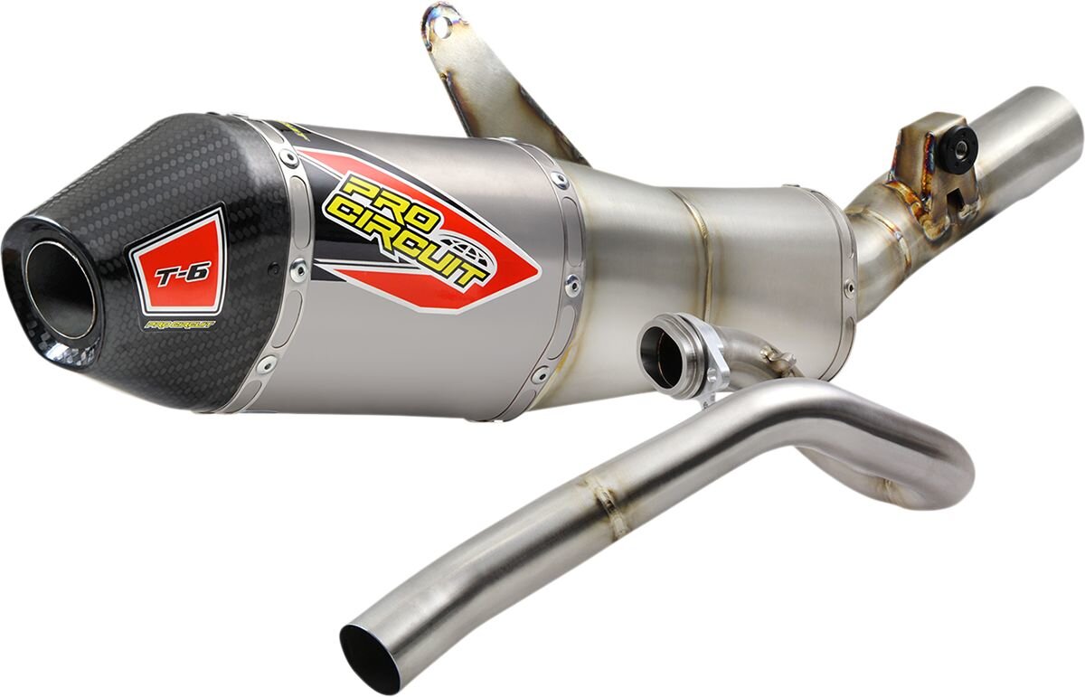 Image of Komplettanlage Pro Circuit T-6 Edelstahl / Karbon CRF 450 ab 2021