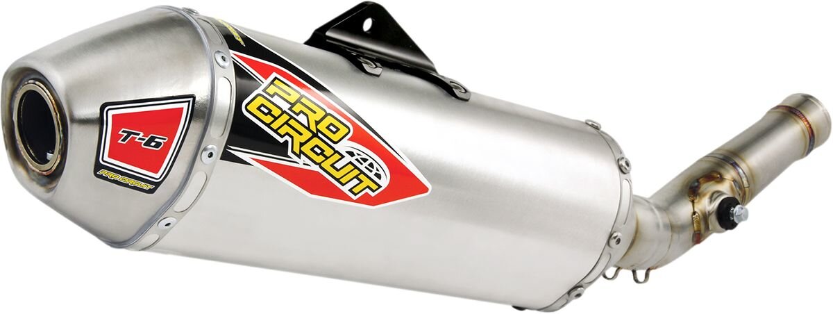 Image of Slip-On Pro Circuit T-6 Edelstahl / Alu KXF 450 2012-2015