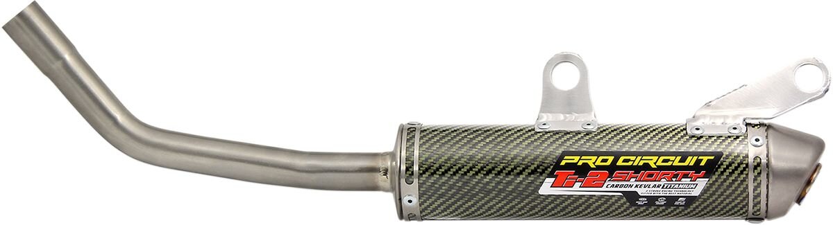 Image of Endschalldämpfer Pro Circuit TI-2 Shorty Karbon / Kevlar® / Titan SX 250 2011-2016