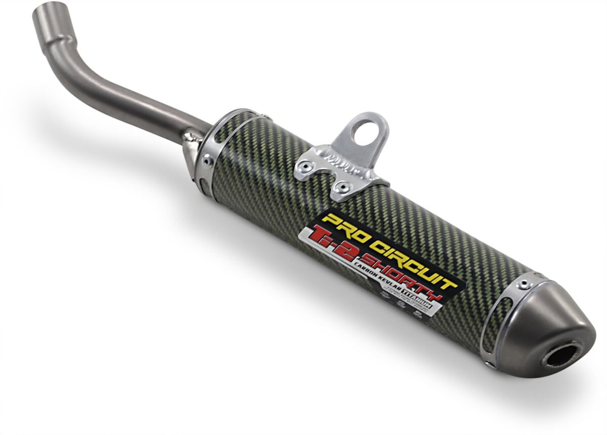 Image of Endschalldämpfer Pro Circuit TI-2 Shorty Karbon / Kevlar® / Titan YZ 65