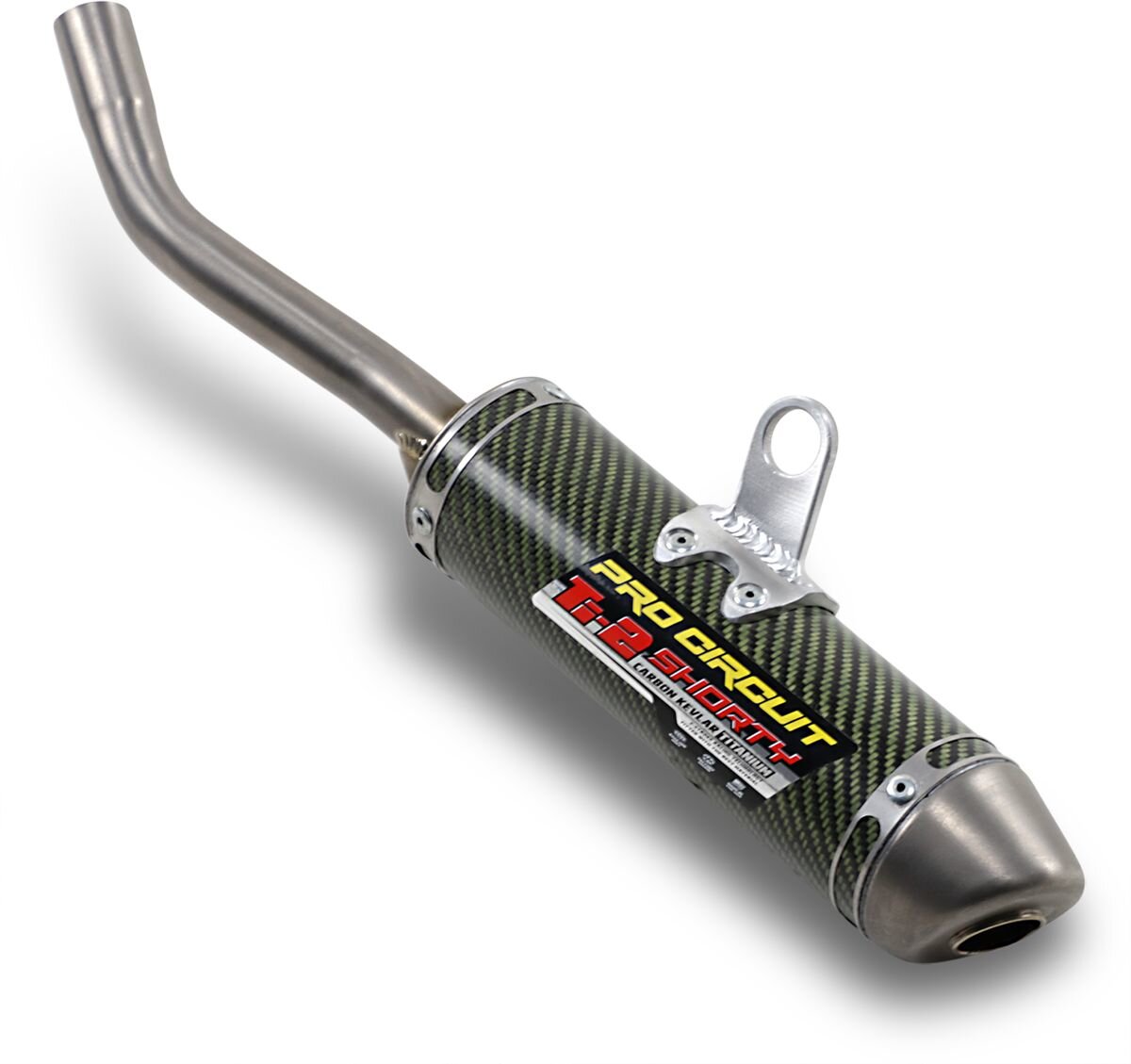 Image of Endschalldämpfer Pro Circuit TI-2 Shorty Karbon / Kevlar® / Titan TC / SX / MC 125 / 150 ab 2019