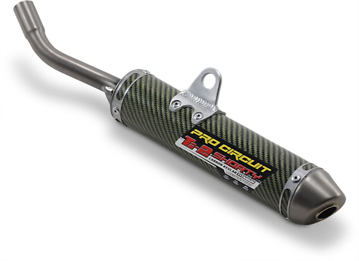 Image of Endschalldämpfer Pro Circuit TI-2 Shorty Karbon / Titan YZ 85 ab 2019