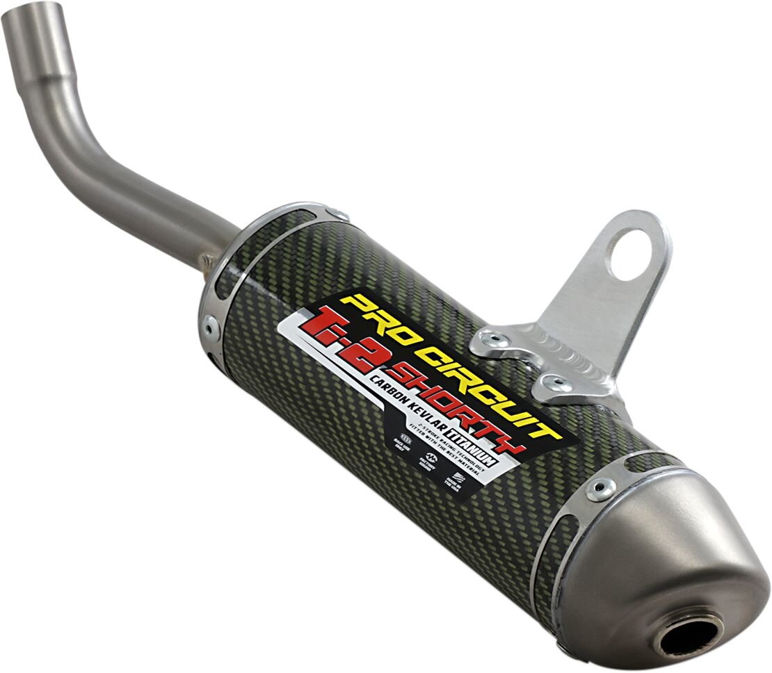 Image of Endschalldämpfer Pro Circuit TI-2 Shorty Karbon / Titan TC / SX / MC 85 ab 2018