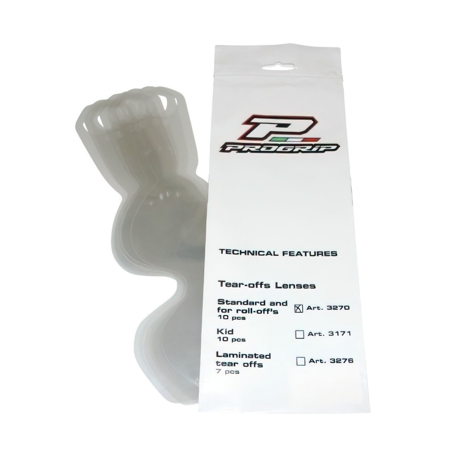 Schutzfolie 10x für Crossbrillen ProGrip 3200-3201-3204-3301-3400-3450