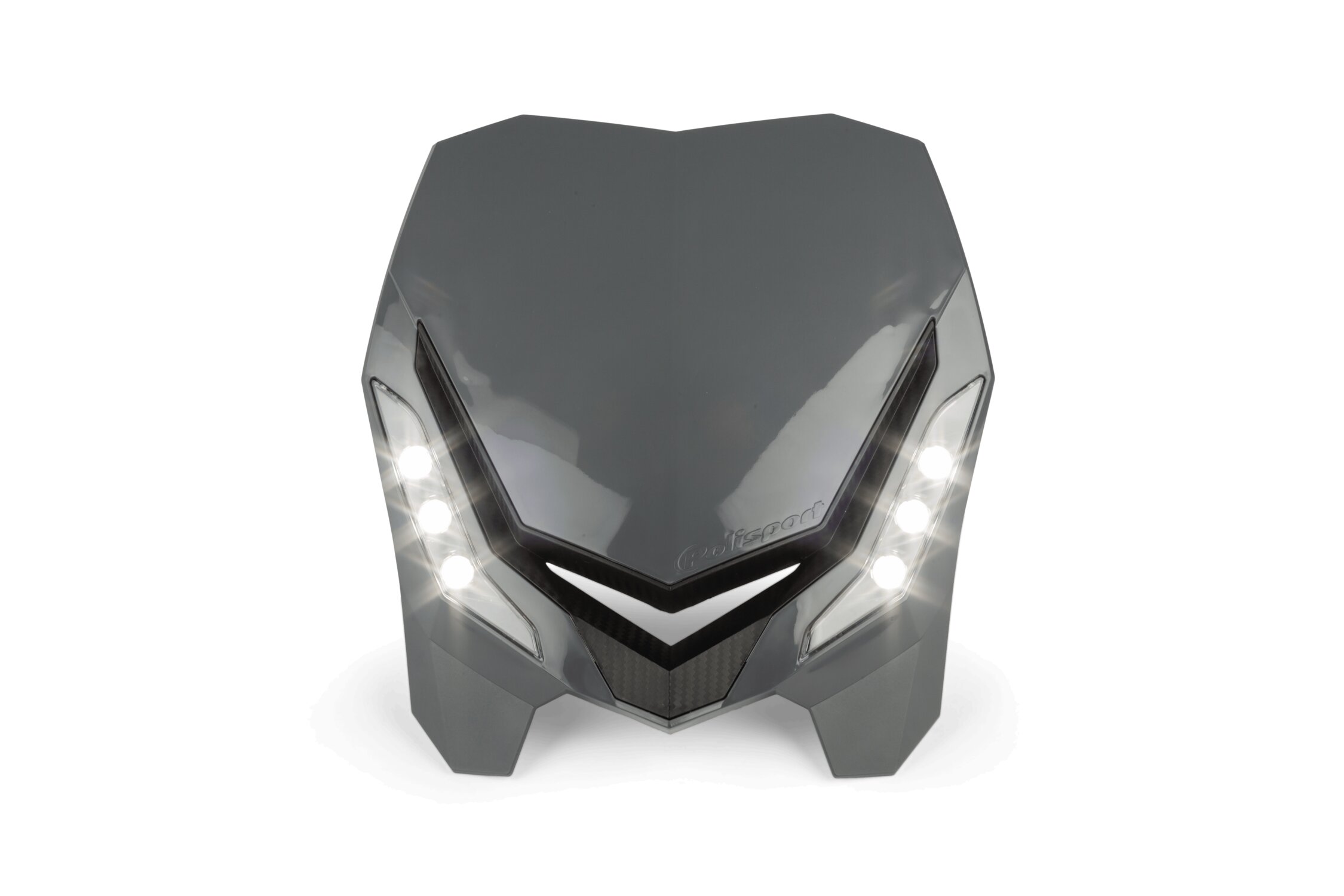 Image of Scheinwerfermaske Polisport E-Blaze grau