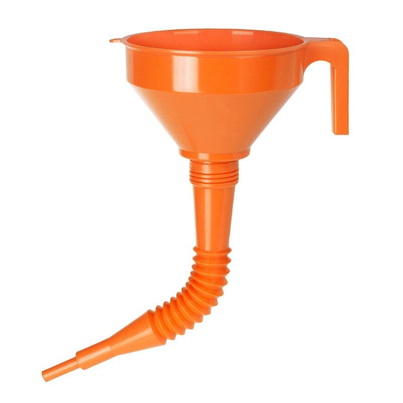 Image of Trichter Pressol orange mit flexiblem Ausguss 160mm