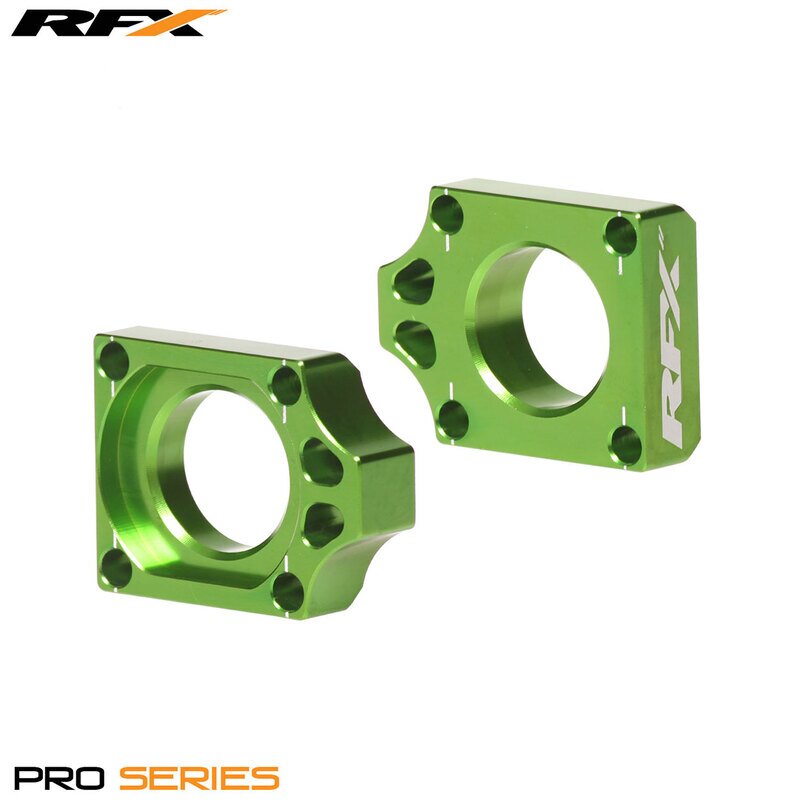 Image of Achsblöcke RFX Pro grün KX / KXF
