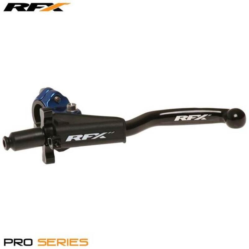 Image of Kupplungshebel mit Halter RFX Pro geschmiedet blau EZ Adjust