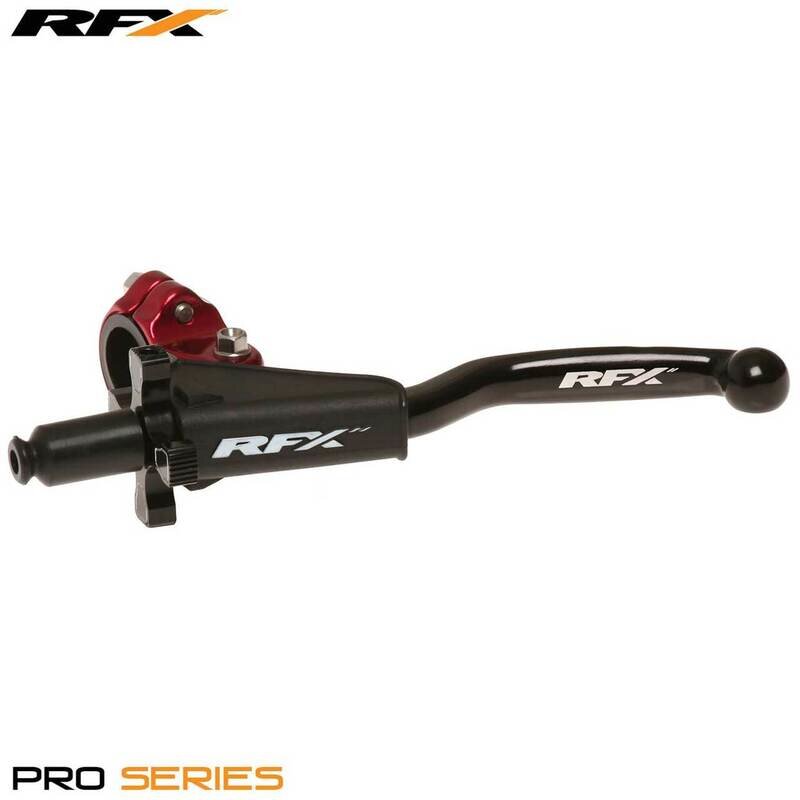 Image of Kupplungshebel mit Halter RFX Pro geschmiedet rot EZ Adjust