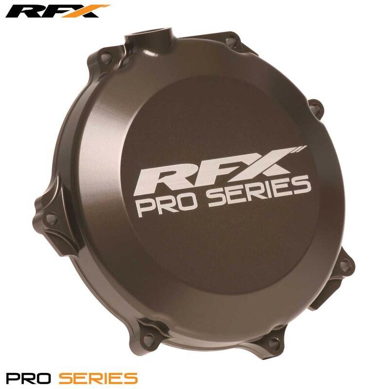Image of Kupplungsdeckel RFX Pro hard anodized Kawasaki KXF 450 2006-2015