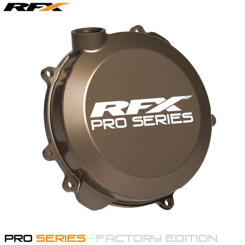Image of Kupplungsdeckel RFX Pro hard anodized schwarz SX / TC / MC 125 ab 2016