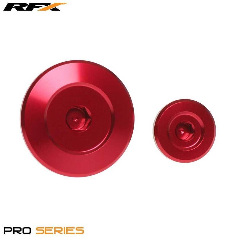 Image of Schraubensatz Inspektionsöffnung Zündung RFX Pro rot CRF 150 450