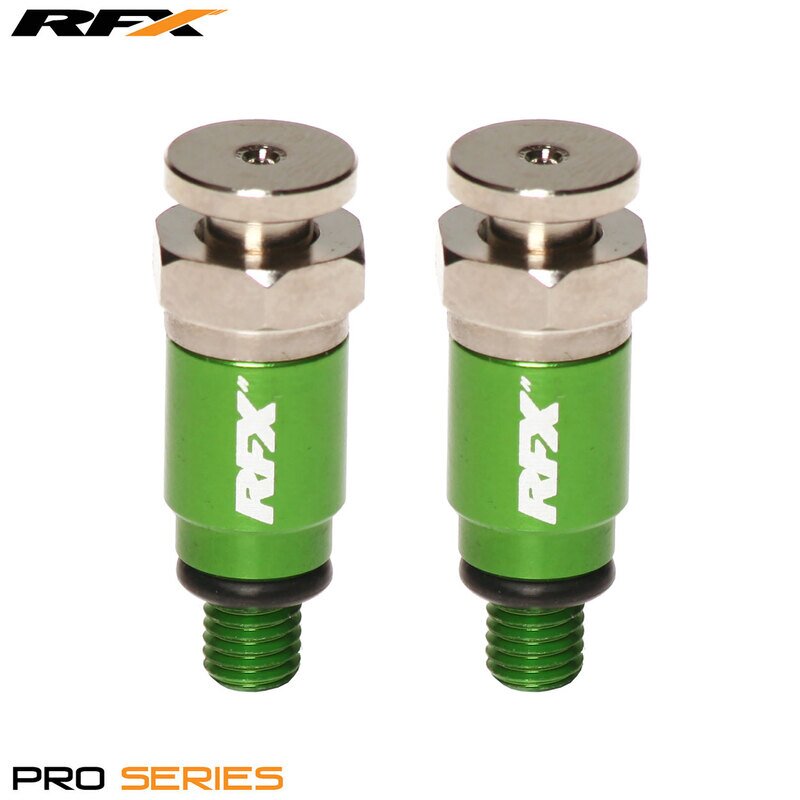 Image of Gabelentlüfter Set RFX Pro M5x0.8 grün Kayaba / Showa