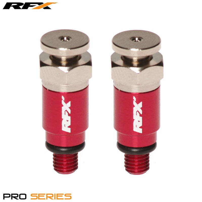 Image of Gabelentlüfter Set RFX Pro M5x0.8 rot Kayaba / Showa