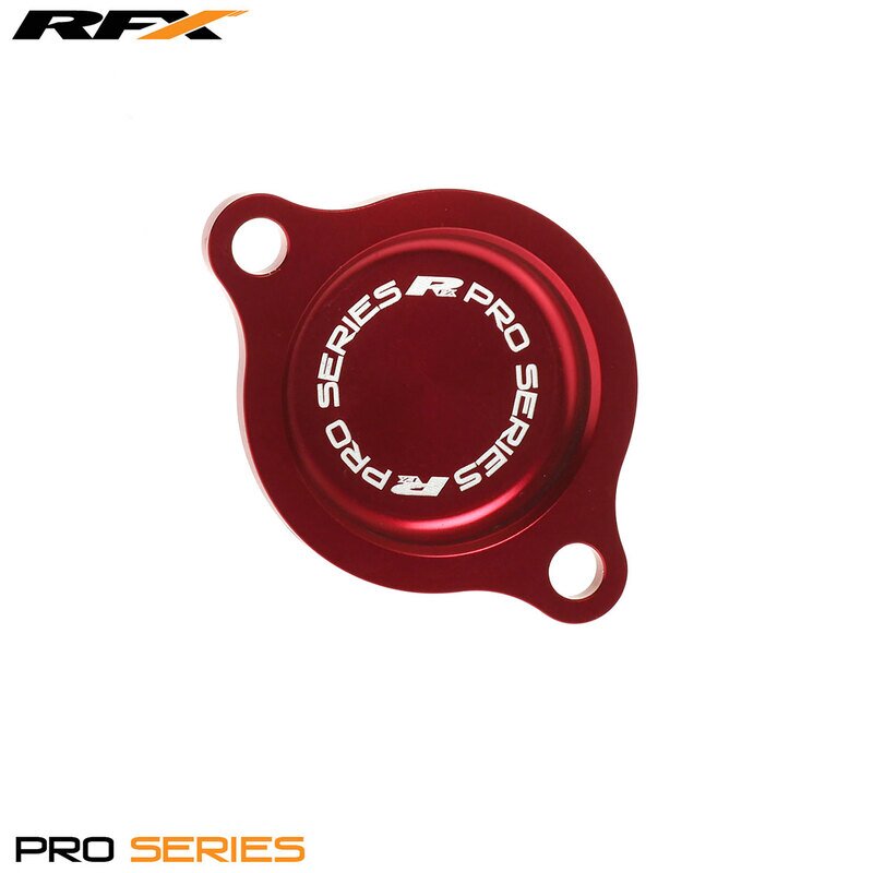 Image of Ölfilterdeckel RFX Pro rot Honda CRF 250