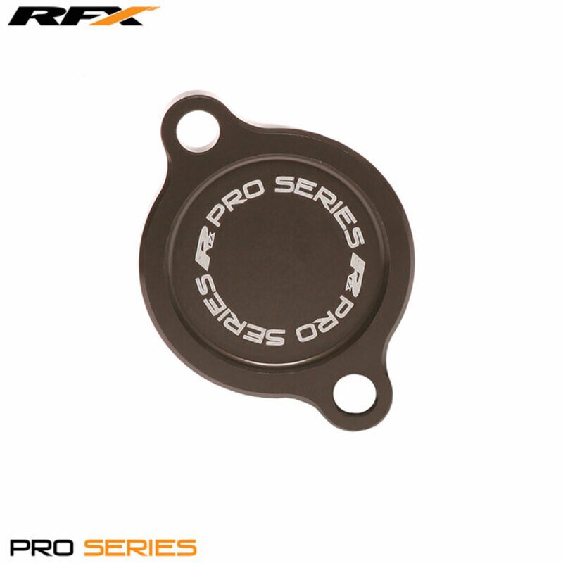 Image of Ölfilterdeckel RFX Pro grau Honda CRF 250 / 450 / 450X
