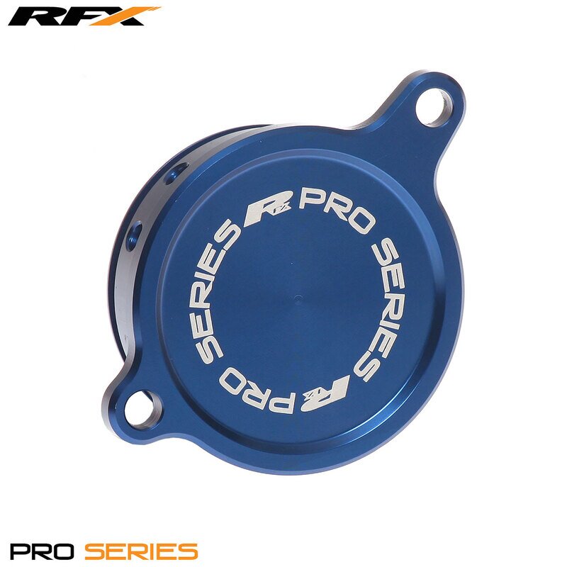 Image of Ölfilterdeckel RFX Pro blau - Kawasaki KXF 450 2006-2015