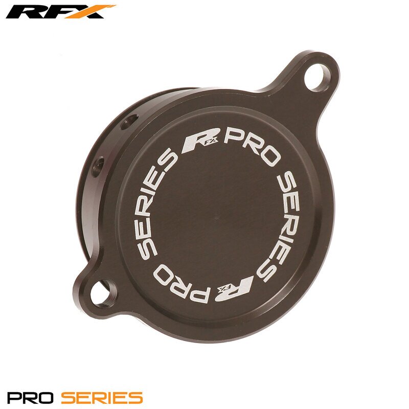 Image of Ölfilterdeckel RFX Pro hard anodized Kawasaki KXF 450 2006-2015
