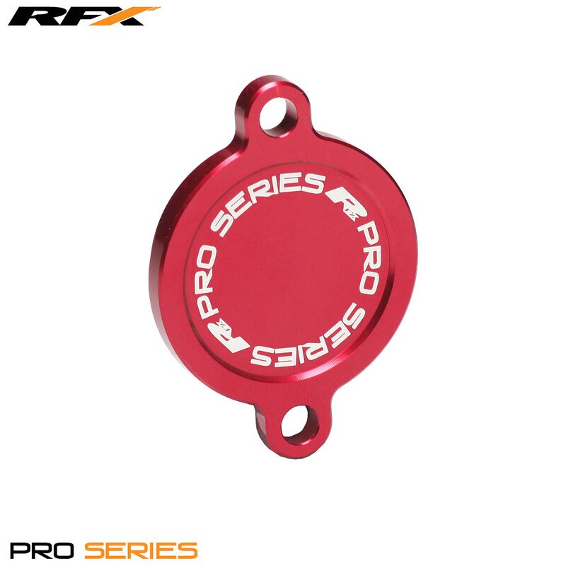 Image of Ölfilterdeckel RFX Pro rot - Kawasaki KXF 450 2006-2015