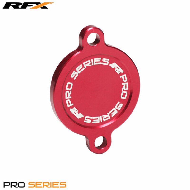 Image of Ölfilterdeckel RFX Pro rot - Kawasaki KXF 450 2016-2018