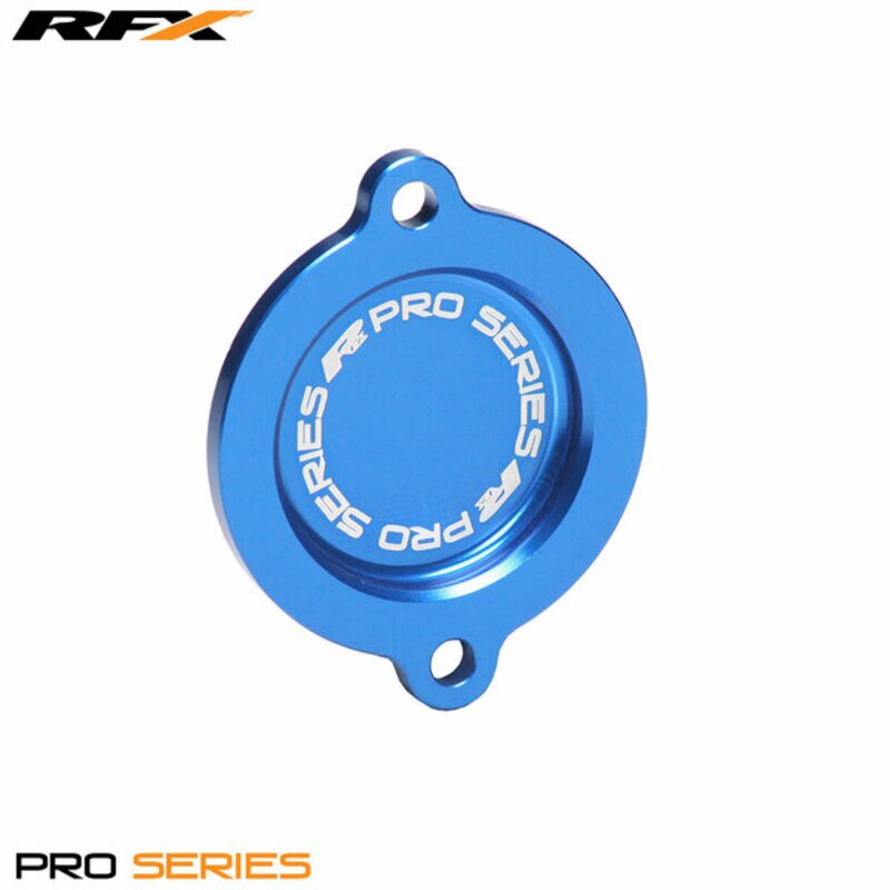 Image of Ölfilterdeckel RFX Pro blau Husqvarna FE / FC 450 2014-2015