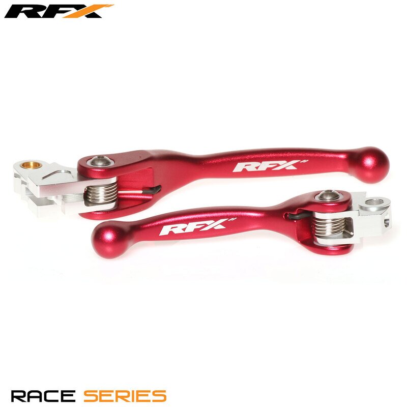 Image of Hebelset RFX Race klappbar geschmiedet rot CR / CRF 2004 2007