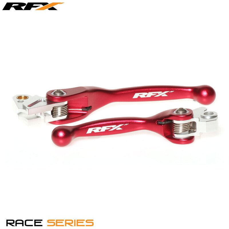 Image of Hebelset RFX Race klappbar geschmiedet rot YZ / KX 2001-2012