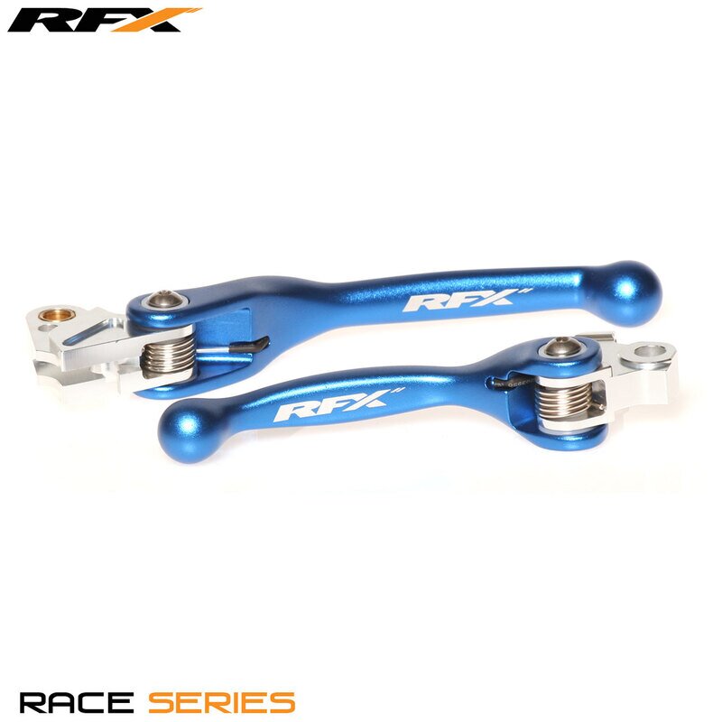 Image of Hebelset RFX Race klappbar geschmiedet blau YZ bis 2014 / KXF bis 2020