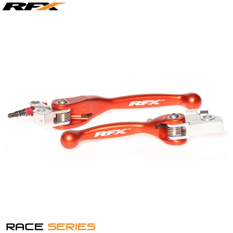 Image of Hebelset RFX Race klappbar geschmiedet orange KTM SX65 / 85