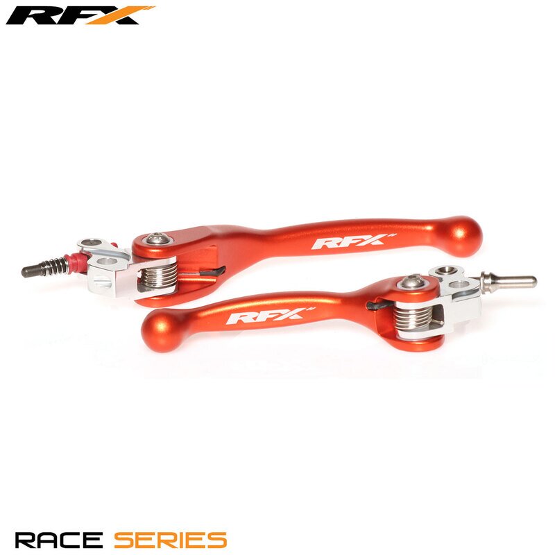 Image of Hebelset RFX Race klappbar geschmiedet orange KTM SX 65