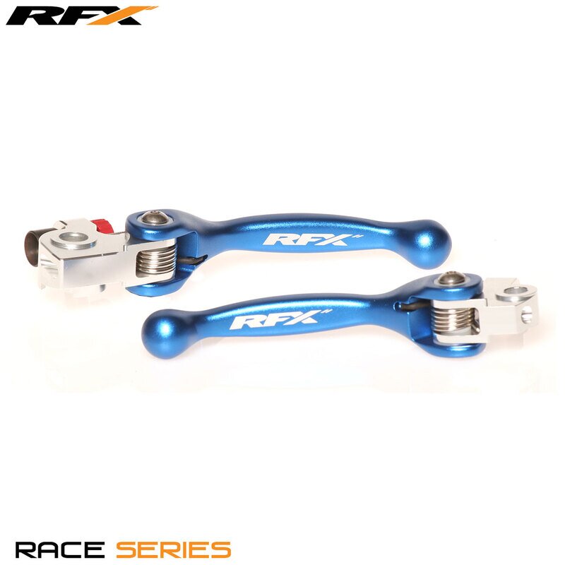 Image of Hebelset RFX Race klappbar geschmiedet blau Beta RR ab 2014 / TM 2010 - 2018