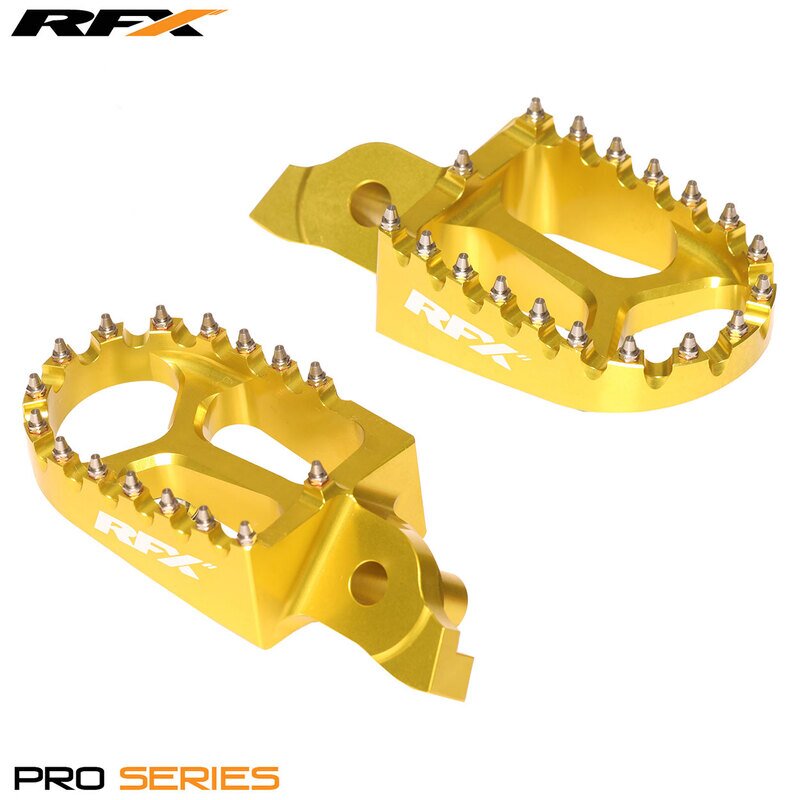 Image of Fußrasten RFX Pro gelb Suzuki RM-Z 250 / 450