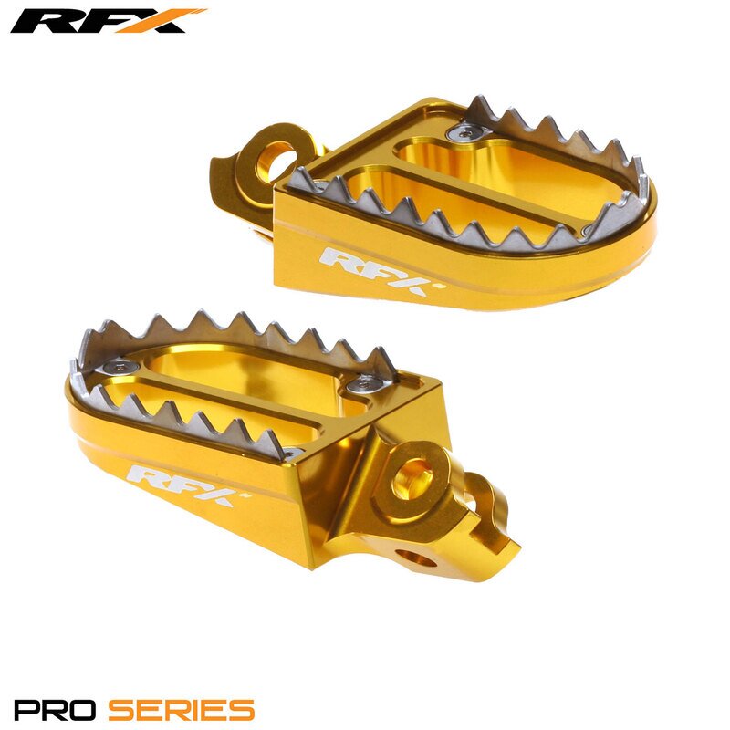 Image of Fußrasten RFX Pro Series 2 gelb Suzuki RM-Z 250 / 450 ab 2010