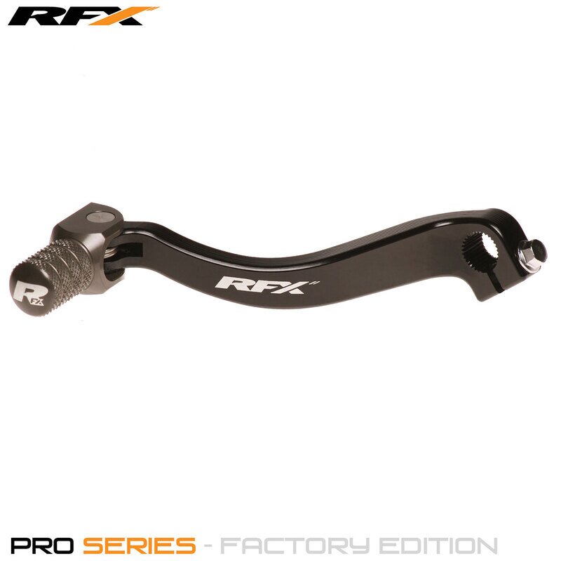 Image of Schalthebel RFX Flex+ Factory Edition schwarz / hard anodized Titan Honda CRF 250