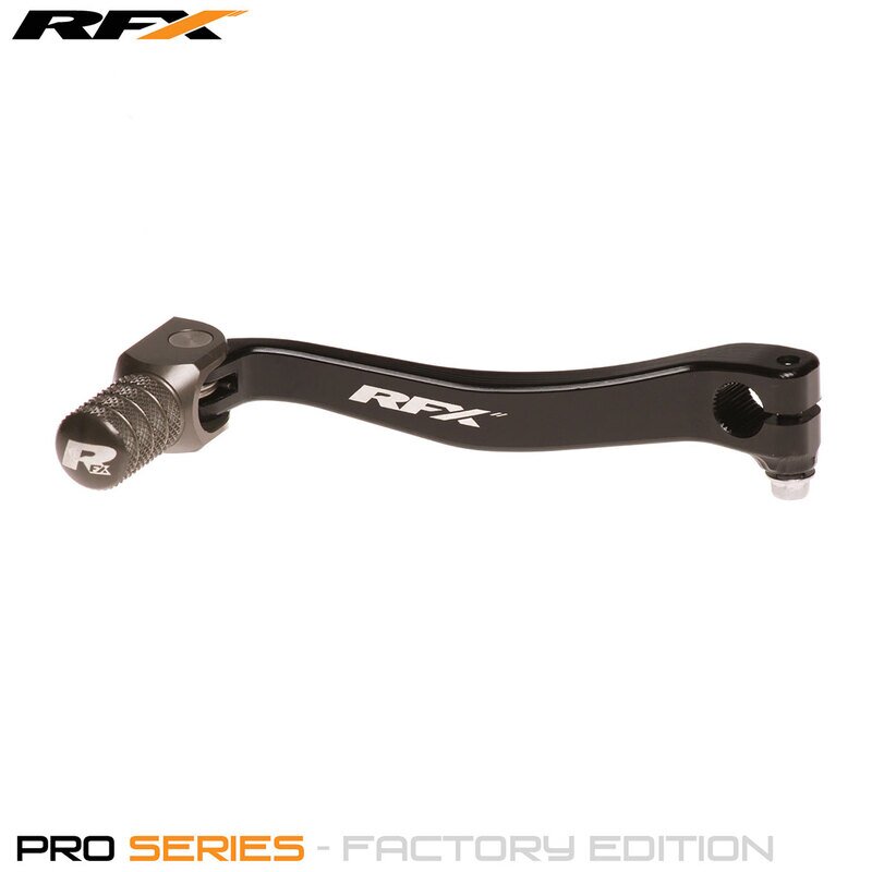 Image of Schalthebel RFX Flex+ Factory Edition schwarz / hard anodized Titan Kawasaki KXF 450